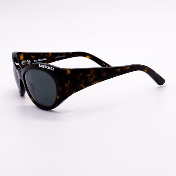 NEW BALENCIAGA BB0267S 002 HAVANA UNISEX SUNGLASSES - Picture 5 of 8